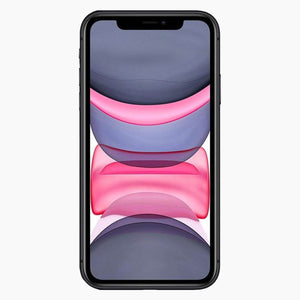 Refurbished iPhone 11 256 GB zwart - voorkant