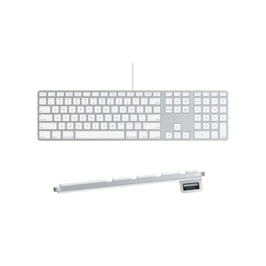 LMP Keyboard met Numeric Keypad (QWERTY - EUROPE/NL) - Wit