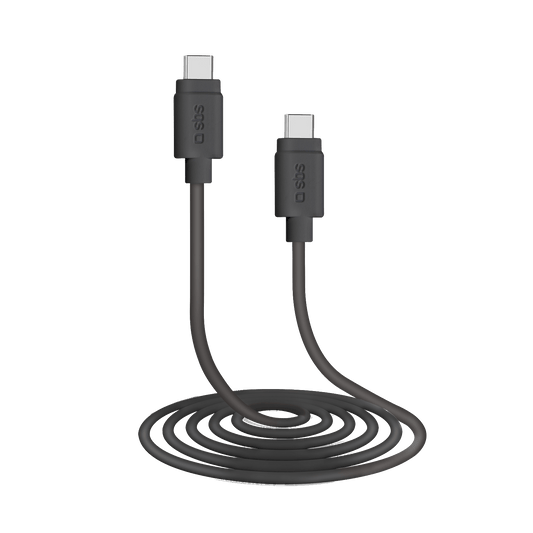 SBS Mobile USB-C Kabel 1.5 Meter - Zwart