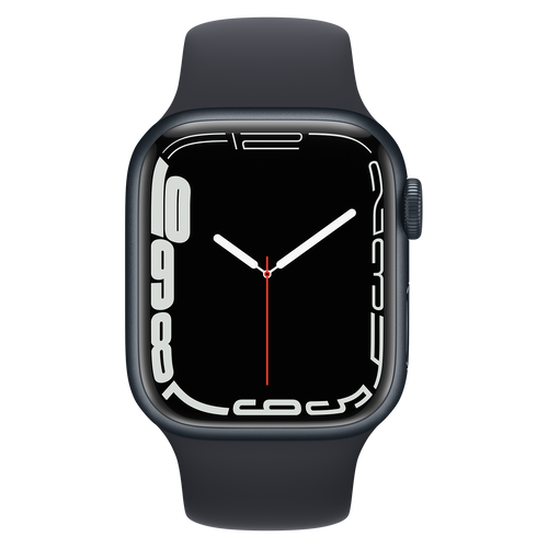 Apple-Watch-Series-7-41mm-Middernacht-Aluminium-Middernacht-Sportband-2