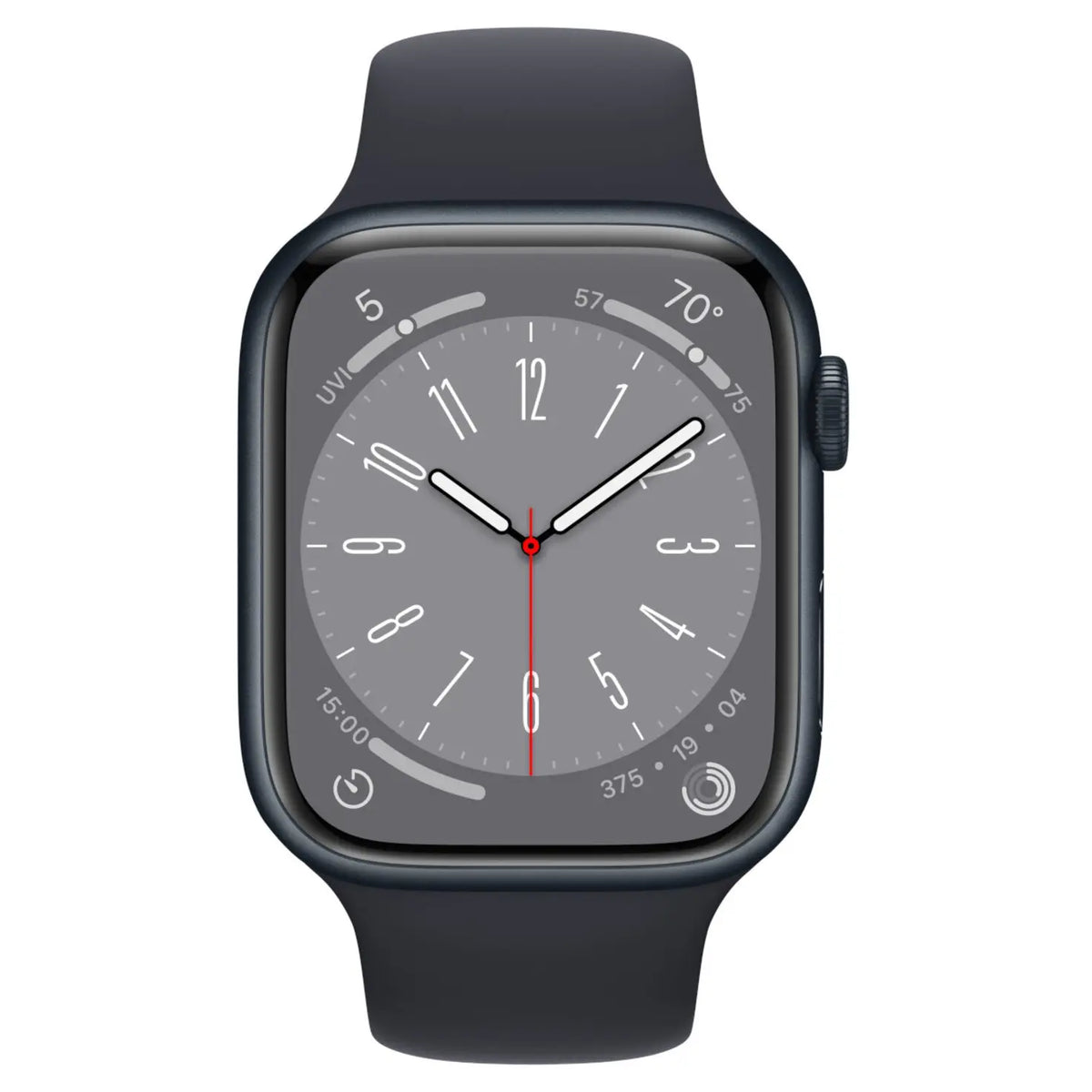 Apple-Watch-Series-8-45mm-Middernacht-Aluminium-Middernacht-Sportband-2