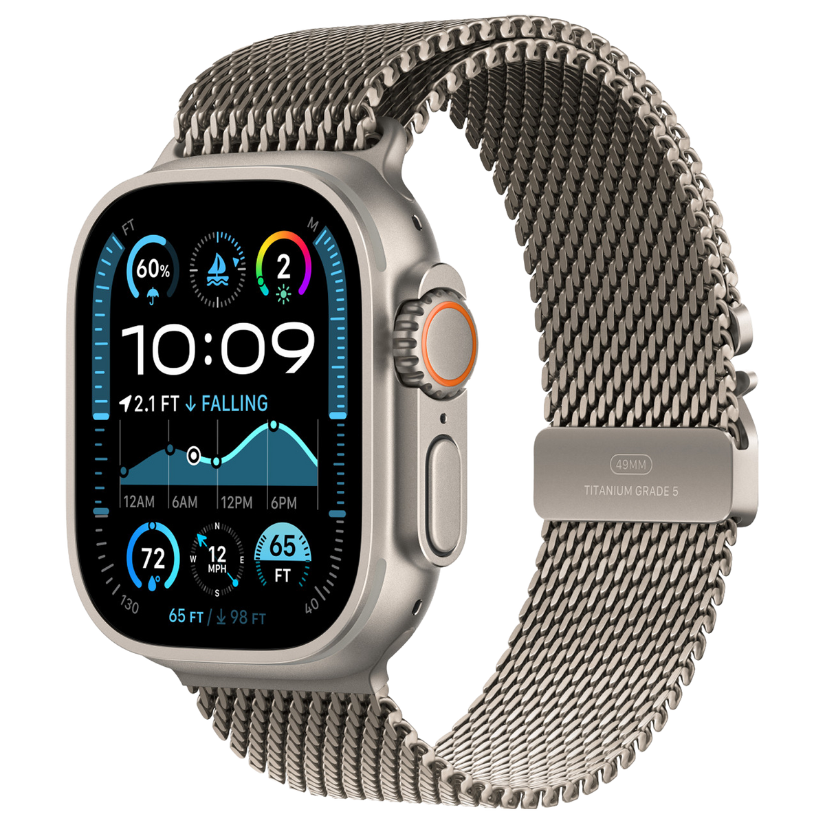 Apple Watch Ultra 2 Milanees band | Keurmerk Refurbished | leapp