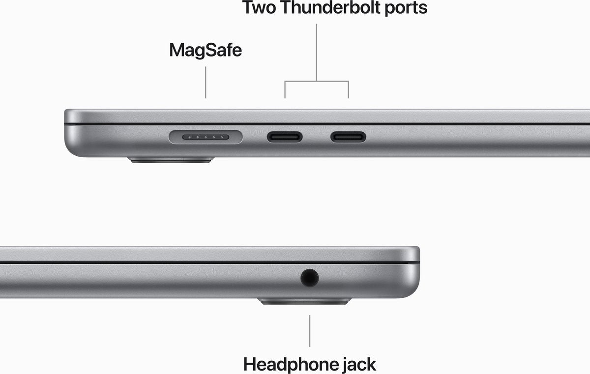 MacBook Air 15 inch M2 8-core CPU 10-core GPU 512 GB 8 GB