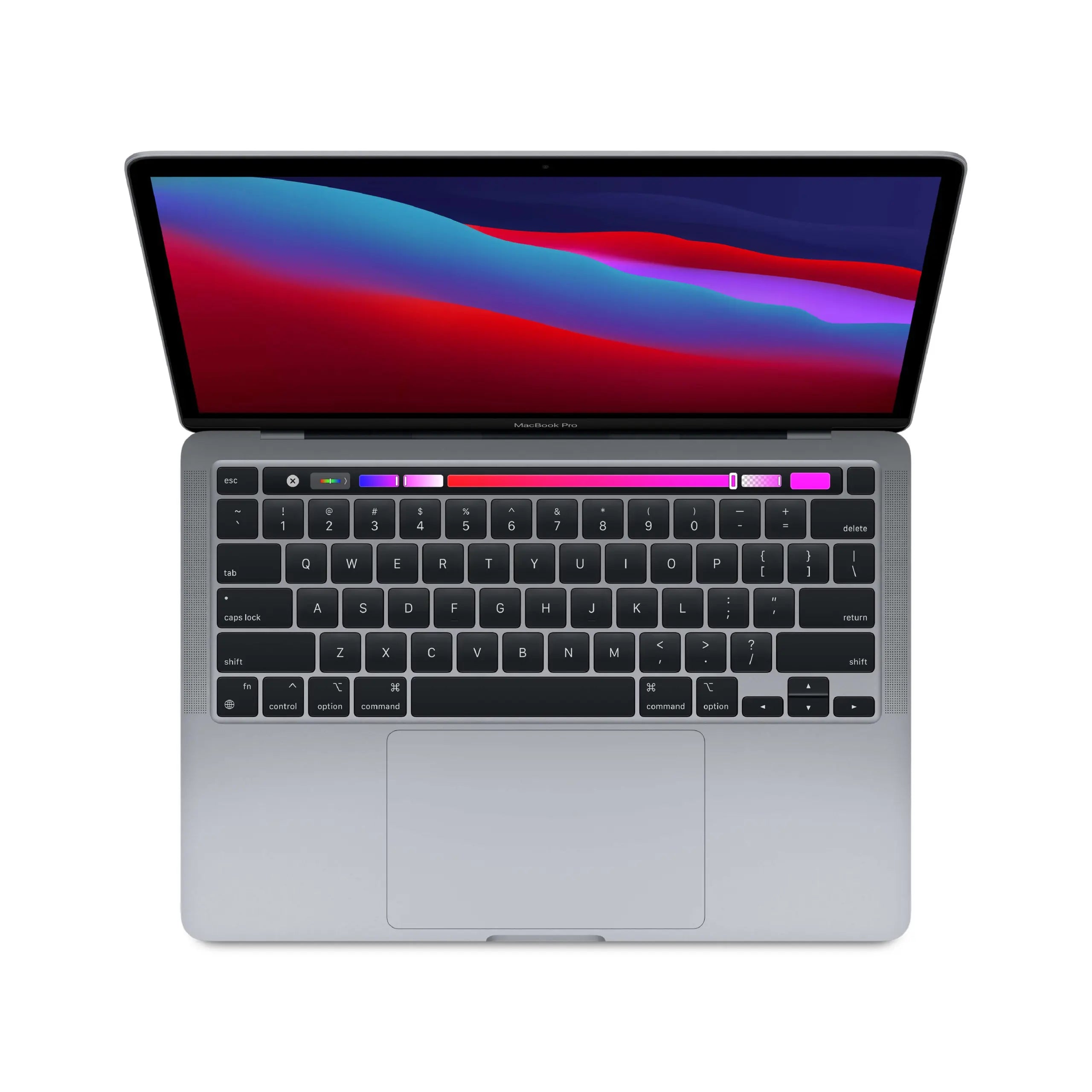 MacBook Pro 13 inch Touchbar M1 8-core CPU 8-core GPU 256 GB