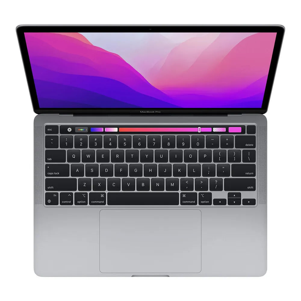 MacBook Pro 13-inch Touchbar M2 8-core CPU 10-core GPU 8GB Spacegrijs - test-product-media-liquid1