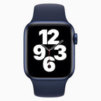 Refurbished Apple Watch bandje 40mm / 41mm Sport blauw - voorkant