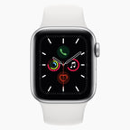 Refurbished Apple Watch bandje 40mm / 41mm Sport wit - voorkant