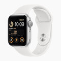 Refurbished Apple Watch bandje 44 mm / 45mm Sport wit - zijkant