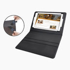 Refurbished Universele iPad cover 9-11 inch zwart - voorkant