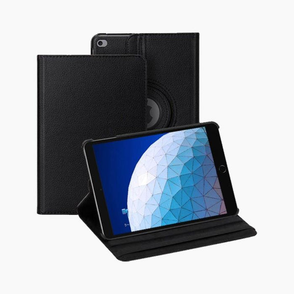 draaibare hoes voor ipad Air 3 en 10.5" Pro 2017 - zwart