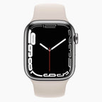 Odnowiony Apple Watch Series 7 45 mm biały - przód