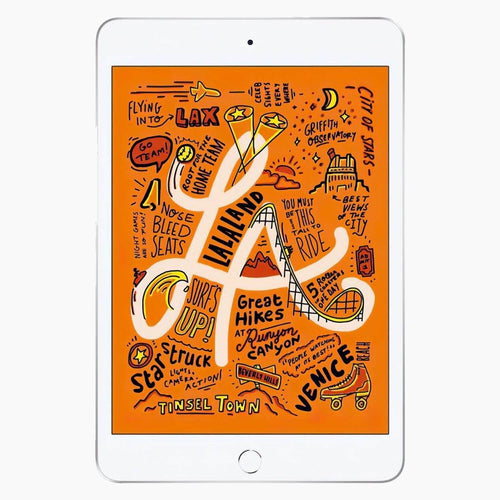 Refurbished iPad Mini 5 64 GB silver - front
