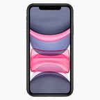 Refurbished iPhone 11 64 GB zwart - voorkant