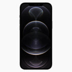 Refurbished iPhone 12 Pro 128 GB zwart - voorkant