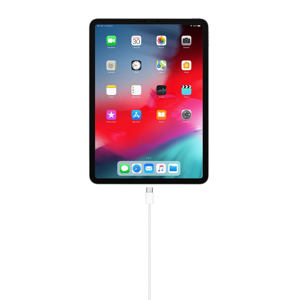 Refurbished Apple USB-C naar USB-C Kabel - 1 meter - Wit - foto 2