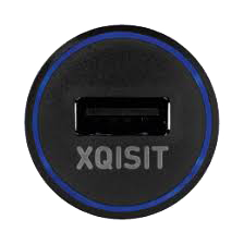 Refurbished XQISIT auto oplader 2.4A