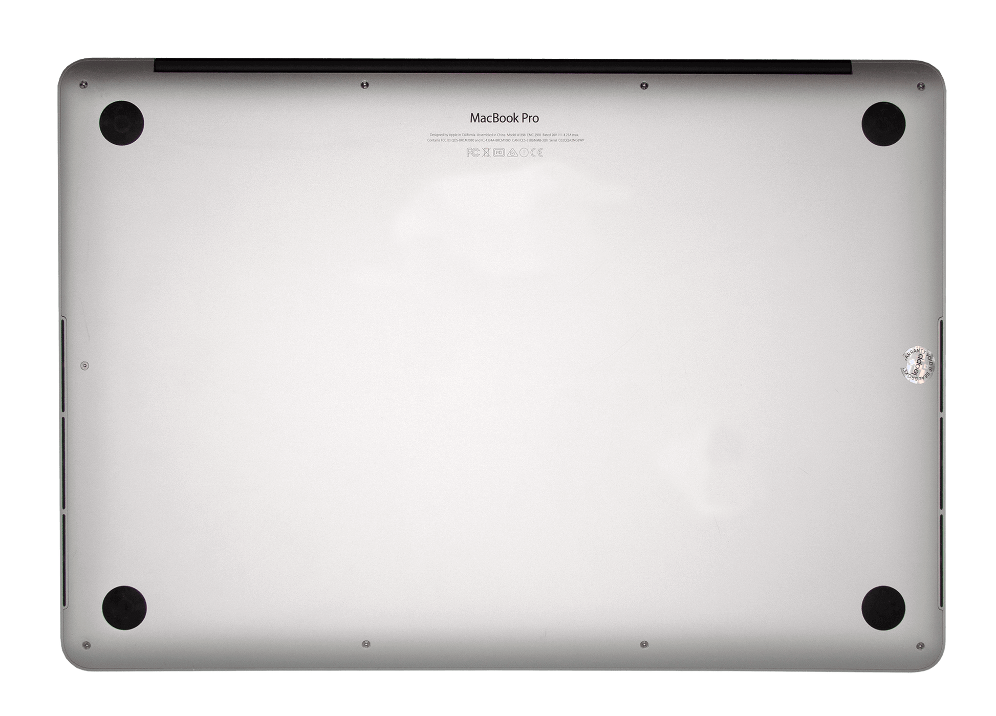 Refurbished MacBook Pro 15" i7 2.8 16GB 512GB 2015