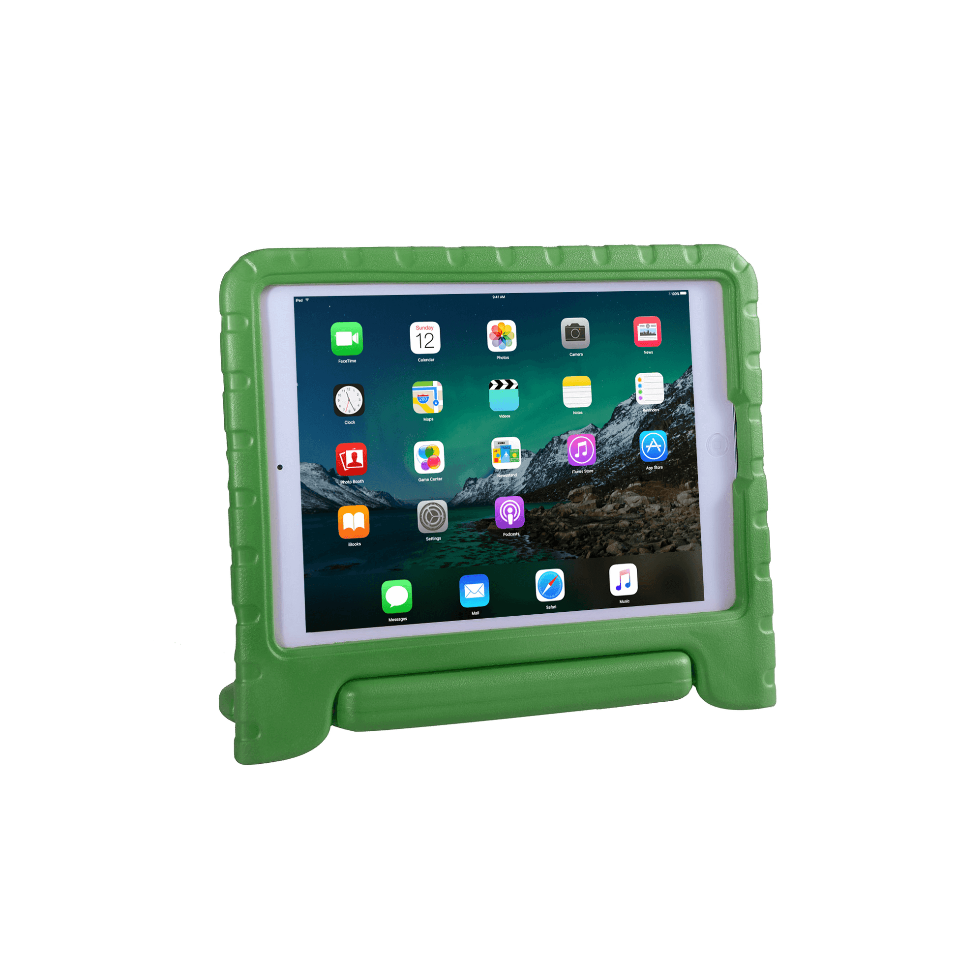 Refurbished Xccess Kinder iPad hoes voor iPad Air/Air 2/Pro 9.7/9.7 2017/2018 - Groen